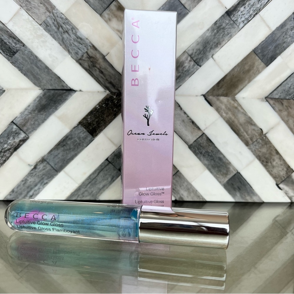 Becca ocean jewels collection liptuitive glow gloss